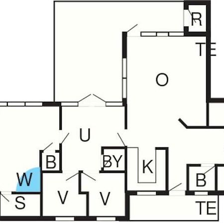 12 Person Holiday Home In Aakirkeby Vester Somarken Extérieur photo